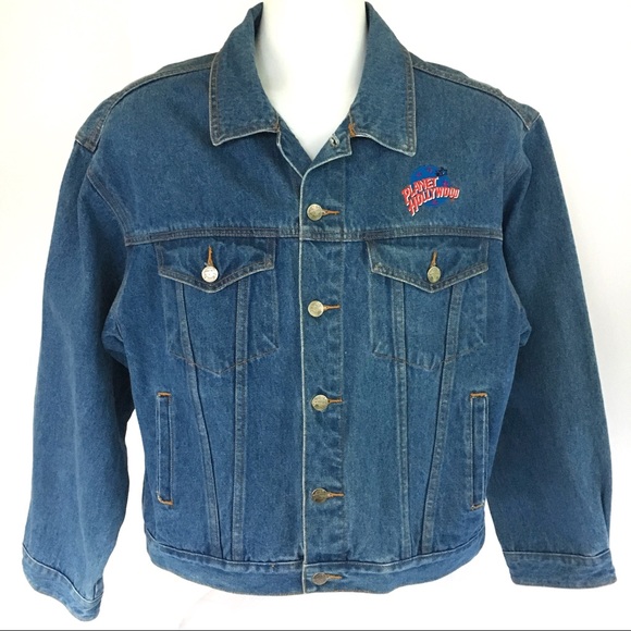 Vintage Planet Hollywood San Francisco Mens Jacket - Picture 7 of 8